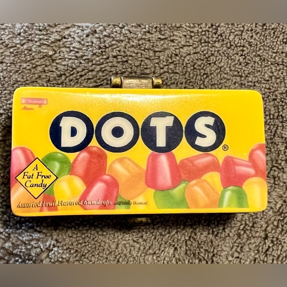 Vintage PHB collectibles porcelain Dots Candy trinket box